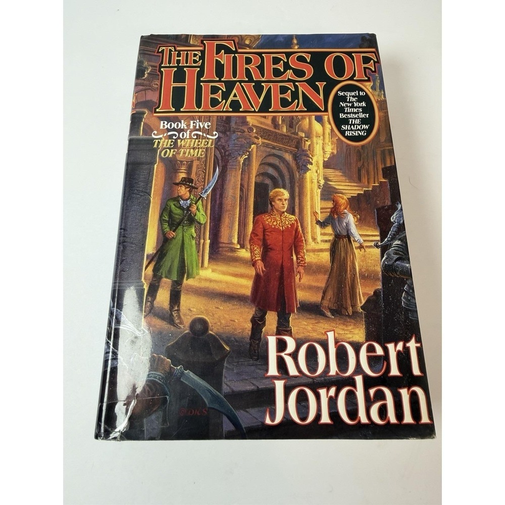 The Wheel of Time - The Fires of Heaven - Robert Jordan 1st Ed. 1st Print HC